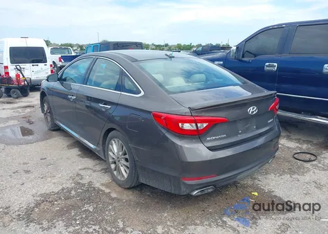 2015 Hyundai Sonata Limited z USA, uszkodzony, nr VIN 5NPE34AF5FH094184